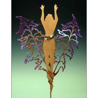 Kuchen Sie-Deckel - Kupfer Löwenzahn Star Anbetung Deva Gartenkunst von copperfairies