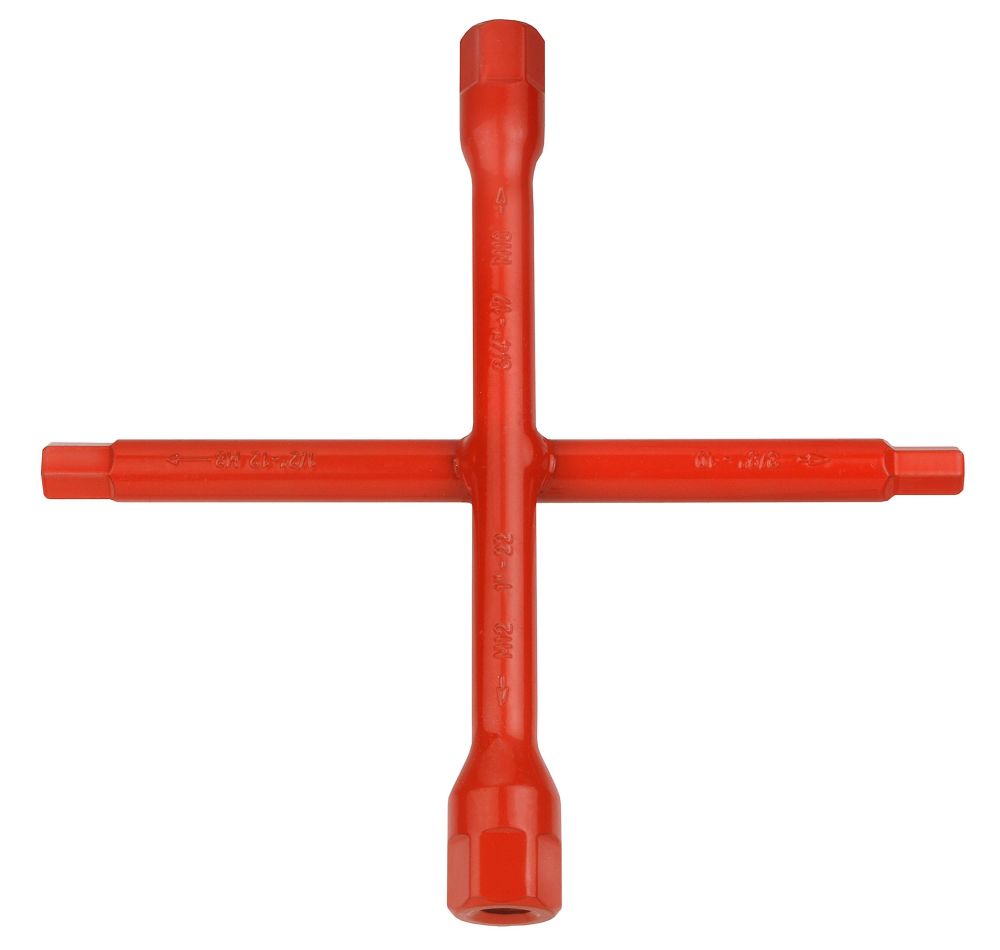 Cornat Kreuzschlüssel für Sanitär Hahnverlängerung und Stockschrauben von cornat