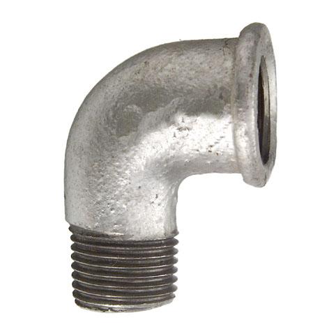 Cornat Temperguss-Winkel 90 ° 1 '' 1 Muffe verzinkt von cornat