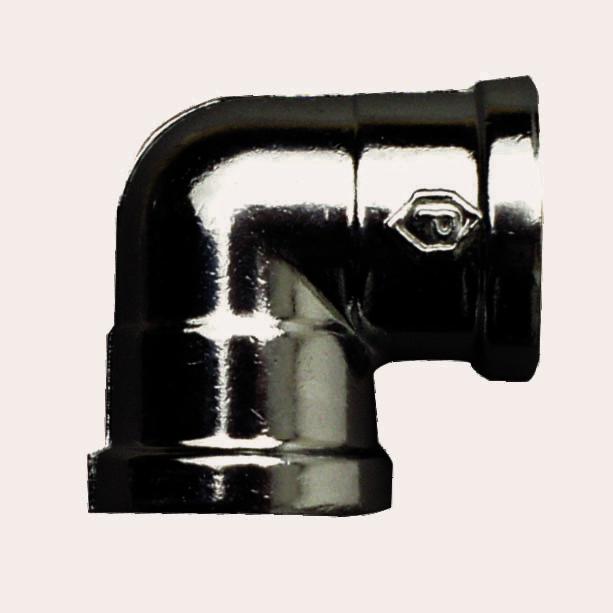 Cornat Winkel messing verchromt 1/2 Innengewinde von cornat