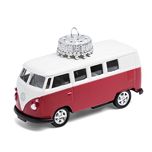 corpus delicti :: Christbaumschmuck aus Metall – die rollende Alternative zur Weihnachtskugel – kompatibel mit VW Bus T1 (rot) (W20.2r) von corpus delicti