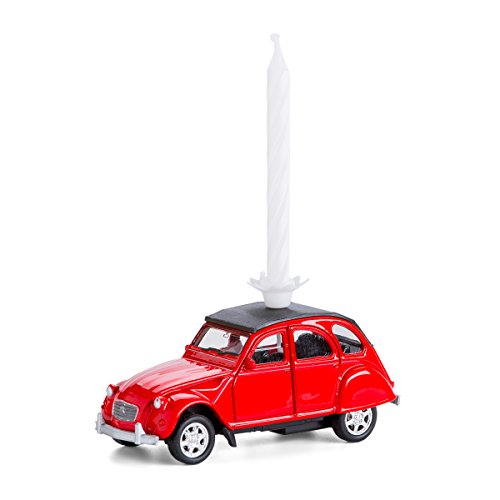 corpus delicti :: Kerze auf Rädern - Citroën 2CV – das Geburtstagsgeschenk für alle Enten-Fans (rot) (20.4K) von corpus delicti