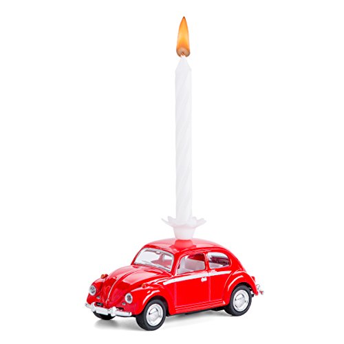 corpus delicti :: Kerze auf Rädern – kompatibel mit VW Käfer (rot) (20.5Kr) von corpus delicti