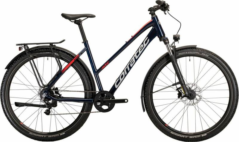 corratec ATB ATB MTC Base Sport Dark Blue/Red/Silver 28" Trapez, 8 Gang Shimano SHIMANO ALFINE 8-SPEED Schaltwerk corratec ATB ATB MTC Base Sport Dark Blue/Red/Silver 28" Trapez, 8 Gang Shimano SHIMANO ALFINE 8-SPEED Schaltwerk von corratec