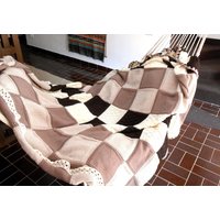 Renommierte Doppeldecke Im Cottage-Chic-stil, Handgefertigt Aus Reiner Merinowolle, Gestrickte Tagesdecke, Hochzeitsgeschenk Renommierte Doppeldecke Im Cottage-Chic-stil, Handgefertigt Aus Reiner Merinowolle, Gestrickte Tagesdecke, Hochzeitsgeschenk von cosediisa