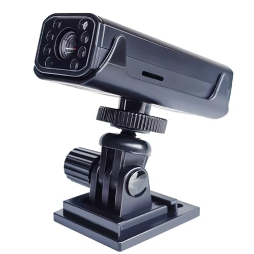 coserori 1Set A10 Drahtlose WLAN-Fernnetzwerk-Überwachungskamera, Nachtsicht-Smartkamera, HD-Nachtsicht-Weitwinkelkamera, Schwarz von coserori