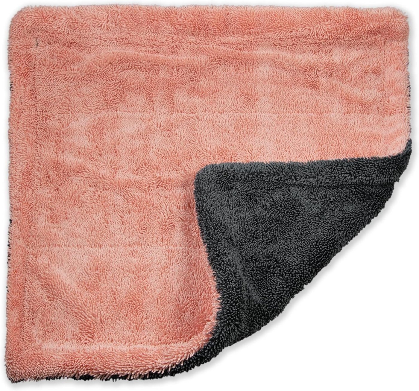 cosey Premium Wasch- und Poliertücher für Auto und Haushalt Mikrofasertuch (2x Pink/Grau (1200 GSM) von cosey