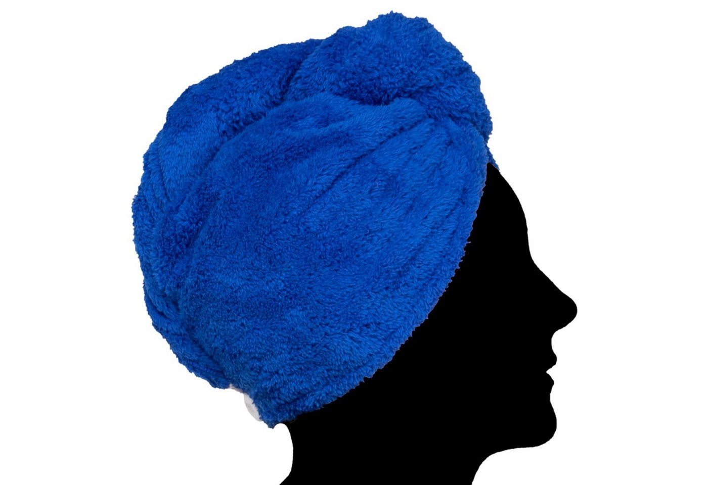 cosey Turban-Handtuch Mikrofaser Turban-Handtuch - Flauschiges Fleece Kopf-Handtuch, (2-St), 400 g/m² von cosey