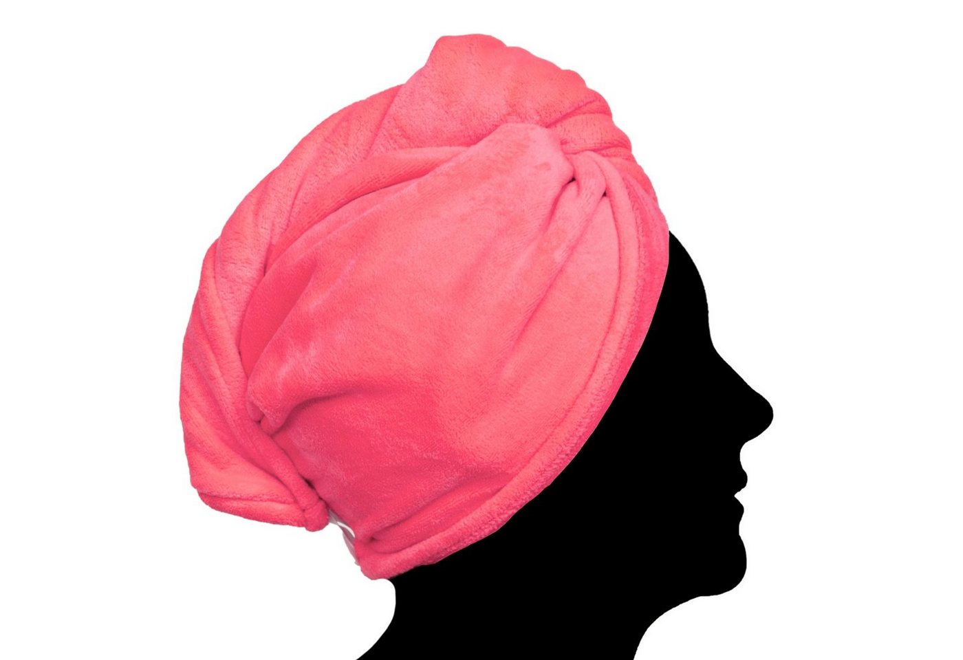 cosey Turban-Handtuch Mikrofaser Turban-Handtuch - Kopf-Handtuch, (1-St), 350 g/m² von cosey