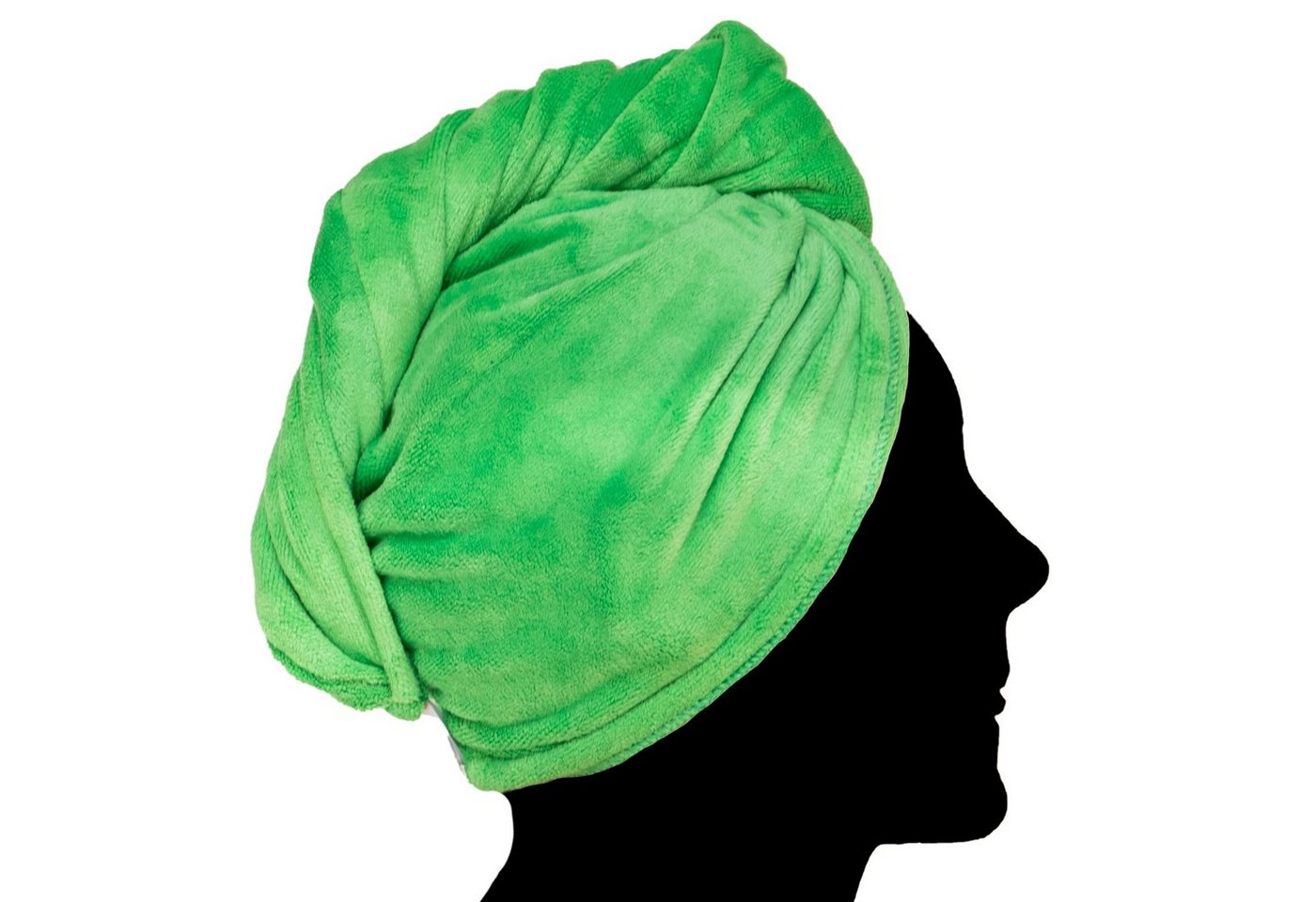 cosey Turban-Handtuch Mikrofaser Turban-Handtuch - Kopf-Handtuch, (1-St), 350 g/m² von cosey