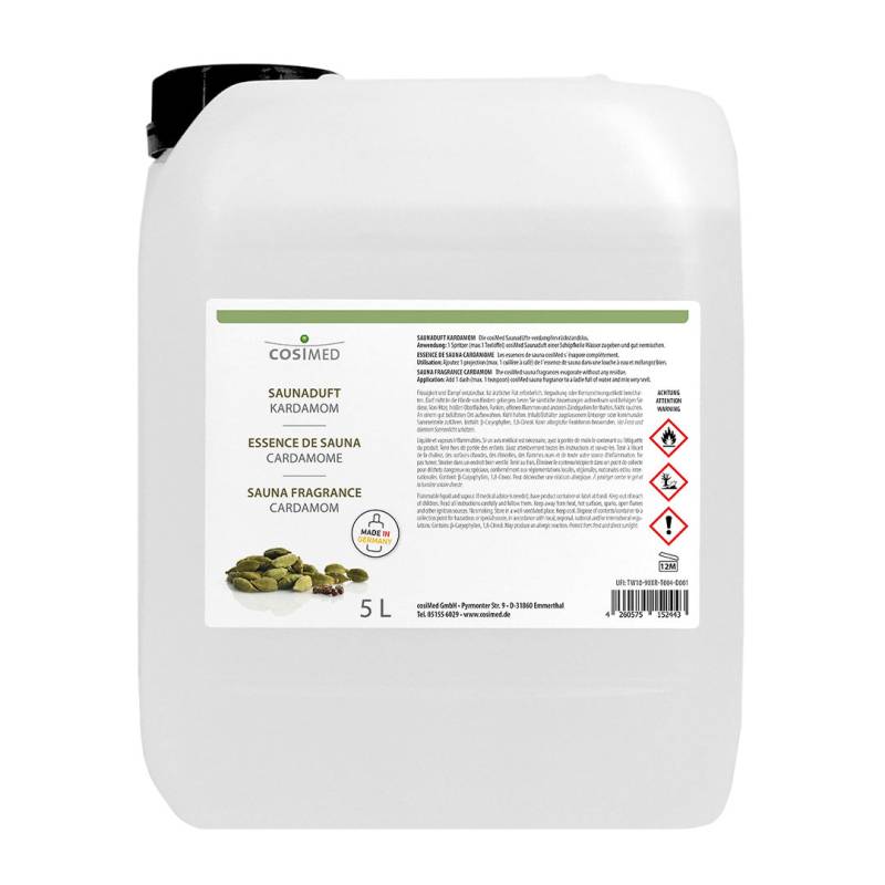 Saunaduft Kardamom 5 Liter von cosiMed