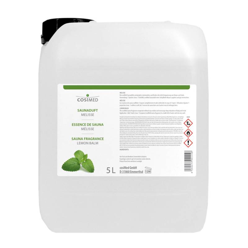 Saunaduft Melisse 5 Liter von cosiMed