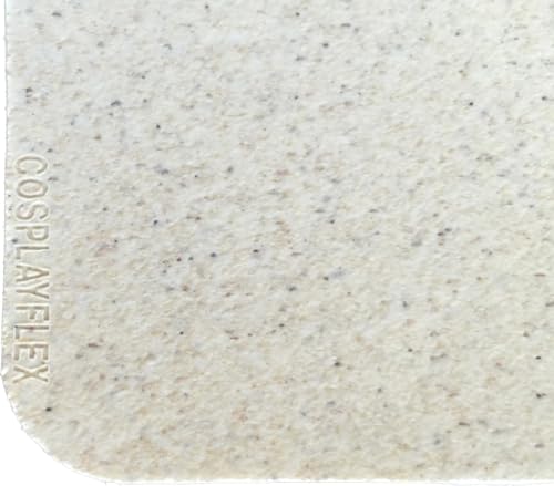 Thermoplastischer Werkstoff in Plattenform auch als Masse zu verwenden in verschiedenn Größen (50 x 37,5 cm) von cosplayflex