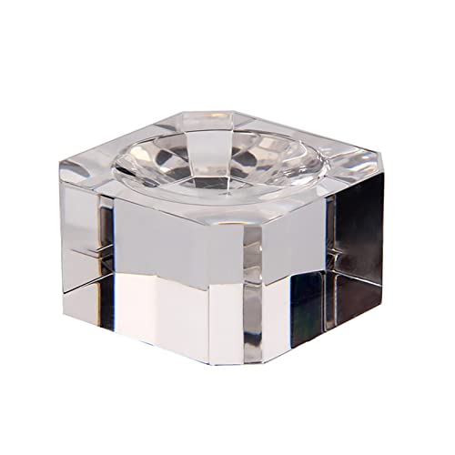 cottonwood Kristallkugel-Acryl-Ständer - Transparenter Acryl-Kristallkugelsockel,Ausstellung Kristallkugeln, Lensball, Sphere Painted Rocks von cottonwood