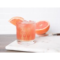 20K Gold Cat Rocks Glas - Elegante Whisky Barware Geschenk Für Katzenliebhaber von countercouturedesign