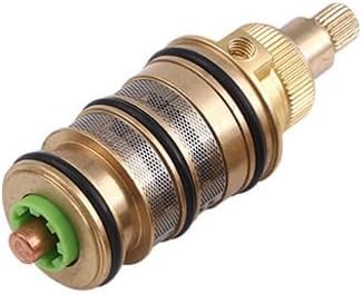 Messing Bad Dusche Thermostat Patroneund Griff für Mischventil Mischer Brausestange Mischbatterie Brausemischventil Patrone von courti
