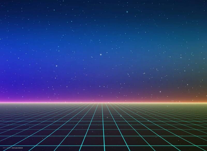 cover-your-desk.de Platzset Tischset, Platzset abwaschbar - Retro Synthwave - aus erstklassigem Vinyl (Kunststoff - BPA-frei) - 4 Stück - rutschfeste Tischunterlage in zeitlosem Design - Tischmatte - Made in Germany, (4-St) von cover-your-desk.de