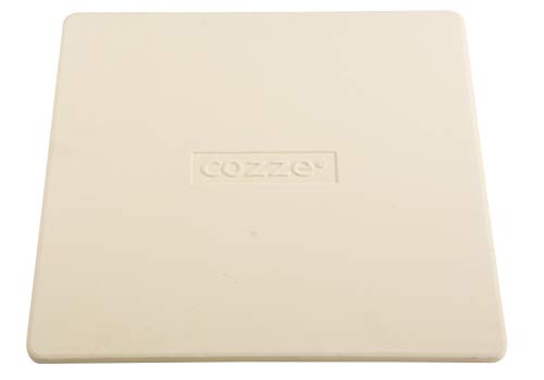 COZZE® 90366 Pizzastein 34,5 × 34,5 cm Cordererit Für Pizzaofen 90348/90349, L von cozze
