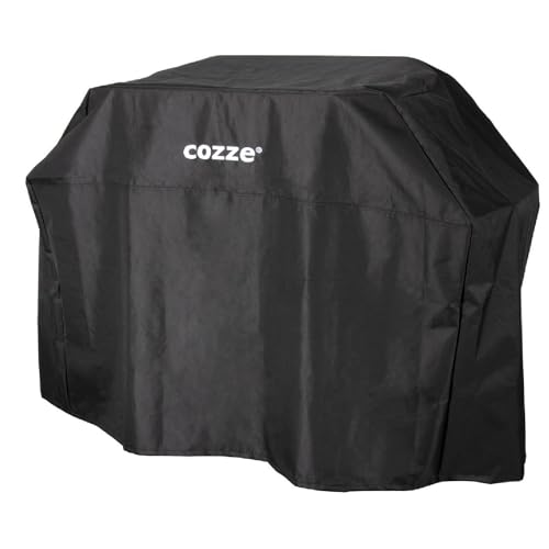 cozze Universelle Schutzhülle für Plancha 800 und Trolley – Größe L 135 x T 62,5 x H 98 cm, schwarz, mit UV-Schutz und PVC von cozze