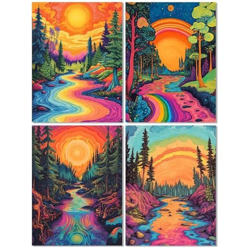 4 Stück Diamond Painting Kinder ab 9 Jahre Sonnenuntergang 60x80cm, Diamond Painting Erwachsene Landschaft, DIY Mosaikherstellung Basteln Erwachsene Diamant Malerei Stickerei Kit für Wand Dekor Z-545T 4 Stück Diamond Painting Kinder ab 9 Jahre Sonnenuntergang 60x80cm, Diamond Painting Erwachsene Landschaft, DIY Mosaikherstellung Basteln Erwachsene Diamant Malerei Stickerei Kit für Wand Dekor Z-545T von cppxinng