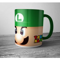 Personalisierte Tasse Inspiriert By Luigi | Perfektes Geschenk Zu Weihnachten Oder Geburtstag V02 von craft4uEU