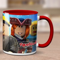 Personalisierte Tasse Inspiriert By Roblox | Perfektes Geschenk Zu Weihnachten Oder Geburtstag V02 von craft4uEU