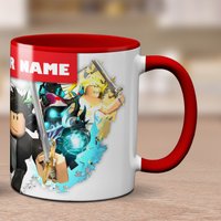 Personalisierte Tasse Inspiriert By Roblox | Perfektes Geschenk Zu Weihnachten Oder Geburtstag V03 von craft4uEU