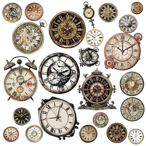 CRASPIRE 8 Blätter Uhr Wandaufkleber Retro Fensteraufkleber PVC Wasserdicht Selbstklebend Wandaufkleber Abnehmbar für Fenster Dekor Clings Treppenhaus Housewarming Geschenk CRASPIRE 8 Blätter Uhr Wandaufkleber Retro Fensteraufkleber PVC Wasserdicht Selbstklebend Wandaufkleber Abnehmbar für Fenster Dekor Clings Treppenhaus Housewarming Geschenk von craspire
