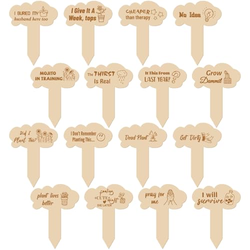 craspire 16 Stück Wörter Aus Holz Pflanzenmarkierungen Lustige Kleine Gartenpflanzen Etiketten Aus Holz Gartenschilder Zubehör Für Den Innen Und Außenbereich Keine Idee Terrassenzubehör Gemüse craspire 16 Stück Wörter Aus Holz Pflanzenmarkierungen Lustige Kleine Gartenpflanzen Etiketten Aus Holz Gartenschilder Zubehör Für Den Innen Und Außenbereich Keine Idee Terrassenzubehör Gemüse von craspire