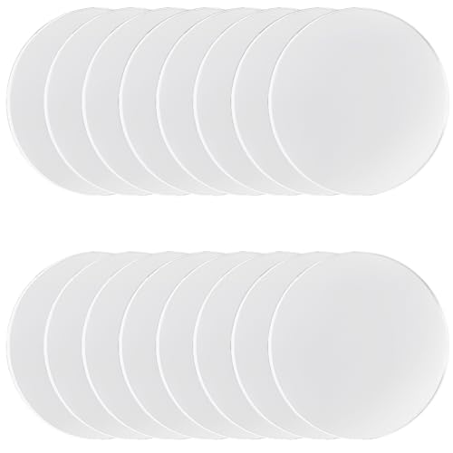 craspire 16pcs Clear Circle Acryl Sheet 3 Zoll Runde Rohlinge Scheiben Panel 0,12 Zoll Dicke transparente Tafel für Visitenkarten Cricut Schneiden Bilderrahmen Malerei DIY Handwerk craspire 16pcs Clear Circle Acryl Sheet 3 Zoll Runde Rohlinge Scheiben Panel 0,12 Zoll Dicke transparente Tafel für Visitenkarten Cricut Schneiden Bilderrahmen Malerei DIY Handwerk von craspire