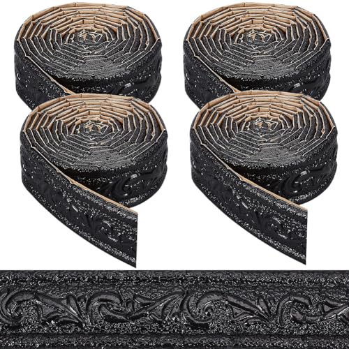 craspire 362 x 1.8 Zoll Abziehen Und Aufklebende Kronenleiste Schwarz 3D Selbstklebende Tapetenbordüre Flexible Fußleistenverkleidung Spiegel Klebrige Wandkanten Basislinien Aus Schaumstoff Für Hotel craspire 362 x 1.8 Zoll Abziehen Und Aufklebende Kronenleiste Schwarz 3D Selbstklebende Tapetenbordüre Flexible Fußleistenverkleidung Spiegel Klebrige Wandkanten Basislinien Aus Schaumstoff Für Hotel von craspire