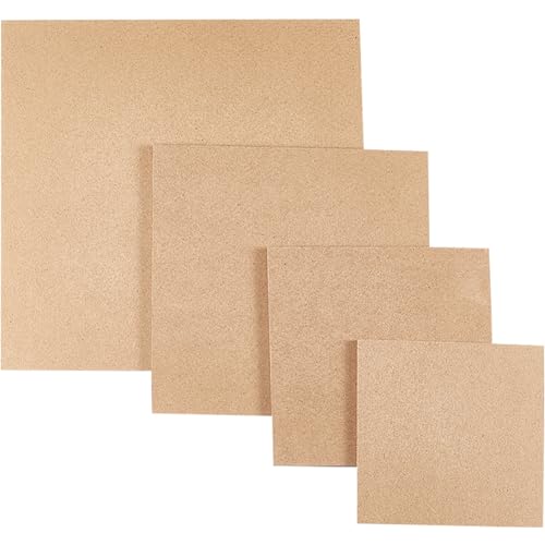 craspire 4 Größen, Quadratische MDF-Holzbretter Zum Basteln, 3 mm Dick, Mitteldichte Faserplatte, Holz-MDF-Platte, Spanplattenplatten Für Ton, Trockenbrett, Fotorahmen, Malerei craspire 4 Größen, Quadratische MDF-Holzbretter Zum Basteln, 3 mm Dick, Mitteldichte Faserplatte, Holz-MDF-Platte, Spanplattenplatten Für Ton, Trockenbrett, Fotorahmen, Malerei von craspire