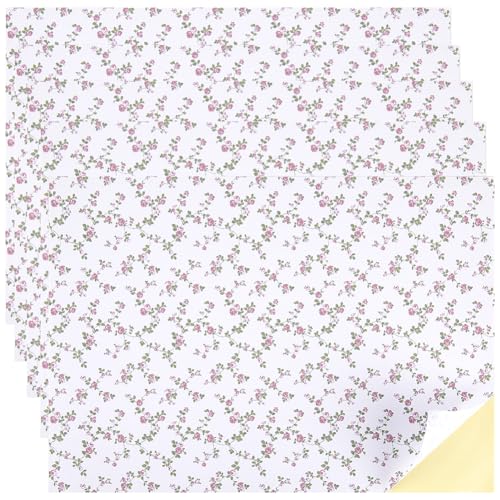 craspire 6 Blatt Mini Tapete Mit Rosenblumenmuster Für Dielen Ländlicher Stil Selbstklebend Viktorianisch Vintage Miniatur Bodentapete 12,7x8,3 Zoll DIY Mini Aufkleber Zum Abziehen Und Aufkleben craspire 6 Blatt Mini Tapete Mit Rosenblumenmuster Für Dielen Ländlicher Stil Selbstklebend Viktorianisch Vintage Miniatur Bodentapete 12,7x8,3 Zoll DIY Mini Aufkleber Zum Abziehen Und Aufkleben von craspire