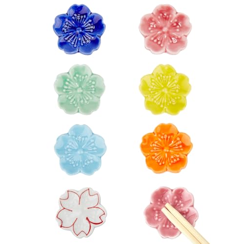craspire 7 Stück 7 Farben Kirschblüten Essstäbchenablage Aus Keramik Süßer Bunter Essstäbchenständer Stifthalter Tragbar Elegant Praktisch Für Gabeln Löffel Pinsel Catering Hotels Restaurants craspire 7 Stück 7 Farben Kirschblüten Essstäbchenablage Aus Keramik Süßer Bunter Essstäbchenständer Stifthalter Tragbar Elegant Praktisch Für Gabeln Löffel Pinsel Catering Hotels Restaurants von craspire