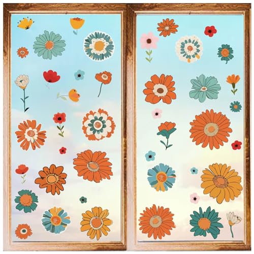craspire 8 Stil Großer Blumen Wandaufkleber Farbenfrohe Florale Fensterdekoration Selbstklebendes Retro Vinyl Frühlingsthema Vintage Blumenkunst Abziehen Und Ankleben Für Zuhause Büro Wand Fenster craspire 8 Stil Großer Blumen Wandaufkleber Farbenfrohe Florale Fensterdekoration Selbstklebendes Retro Vinyl Frühlingsthema Vintage Blumenkunst Abziehen Und Ankleben Für Zuhause Büro Wand Fenster von craspire