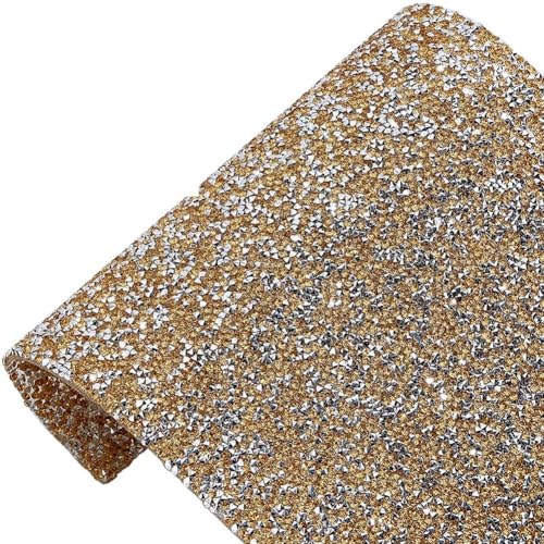 craspire Diamant Bling Klebefolie Strass Aufkleber 9,3 x 7,68 Zoll Goldfarben Selbstklebend Funkelnde Kristall Edelsteinfolie Für Handyhülle Abendschuhe Kleidung Auto Weihnachten Zuhause Party craspire Diamant Bling Klebefolie Strass Aufkleber 9,3 x 7,68 Zoll Goldfarben Selbstklebend Funkelnde Kristall Edelsteinfolie Für Handyhülle Abendschuhe Kleidung Auto Weihnachten Zuhause Party von craspire