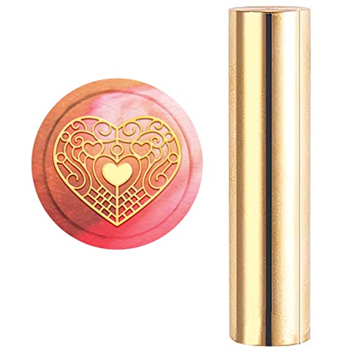 craspire Wax Seal Stamp Love, Versiegelung Wachs Stempel Herz Mini Messing Stempel Pistole Wachs Siegel 15mm Für Umschlag Einladung Hochzeit Verschönerung Flasche Dekoration Geschenkkarte von craspire