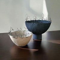 Schreibschrift Pappmache Schalen Mit Wire Phrasen von createdbyRenee