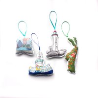 Halifax Ornament Set, Nova Scotia Baumschmuck von creationzbycatherine
