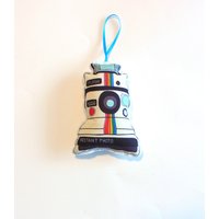 Kamera Ornament - Weihnachtsornament Plüsch Polaroid von creationzbycatherine