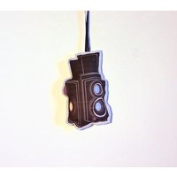 Rolleiflex Kamera Ornament - Ornamente Plüsch Stoff Urlaub Christbaumschmuck Rolleiflex Kamera Ornament - Ornamente Plüsch Stoff Urlaub Christbaumschmuck von creationzbycatherine