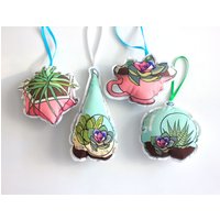 Terrarien Weihnachtsschmuck Pflanzer Baum Dekorationen - Pflanze Ornament Set Terrarien Weihnachtsschmuck Pflanzer Baum Dekorationen - Pflanze Ornament Set von creationzbycatherine