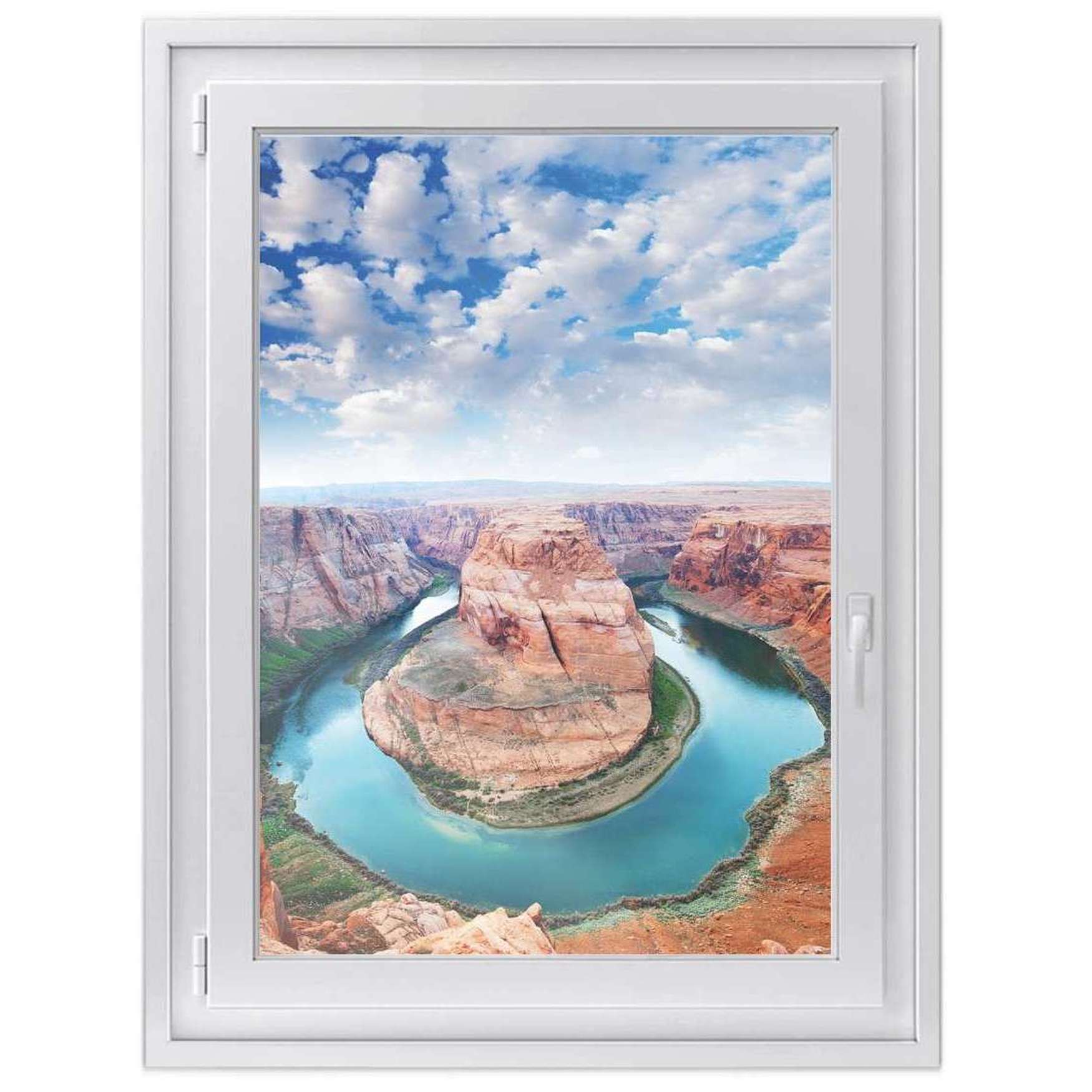Fensterfolie [hoch] - Design: Grand Canyon 50x70 cm von creatisto