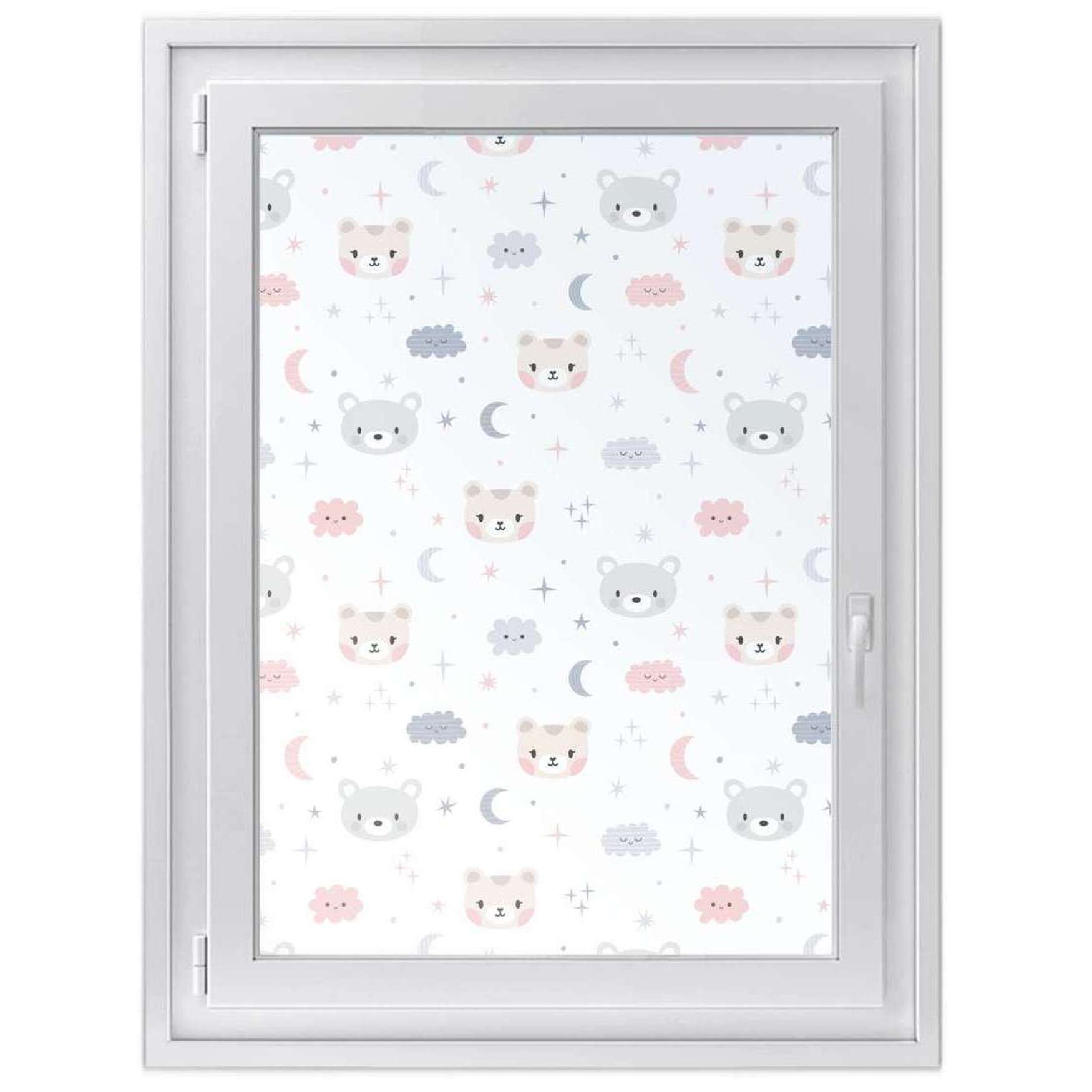 Fensterfolie [hoch] - Design: Sweet Dreams 40x50 cm von creatisto