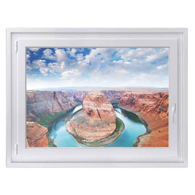 Fensterfolie [quer] - Design: Grand Canyon 70x50 cm von creatisto