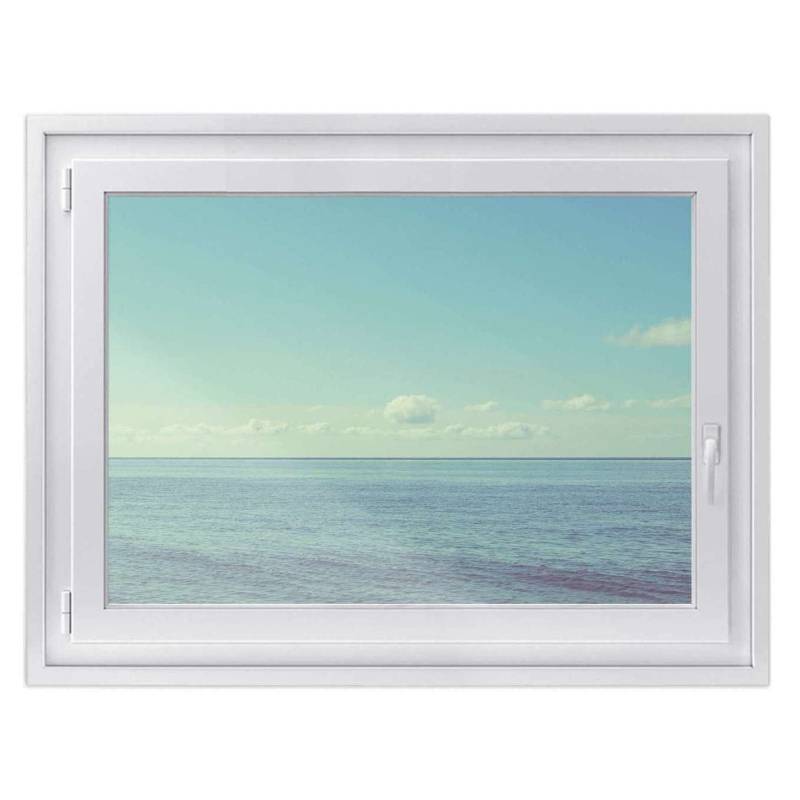 Fensterfolie [quer] - Design: Mehr Meer 50x40 cm von creatisto