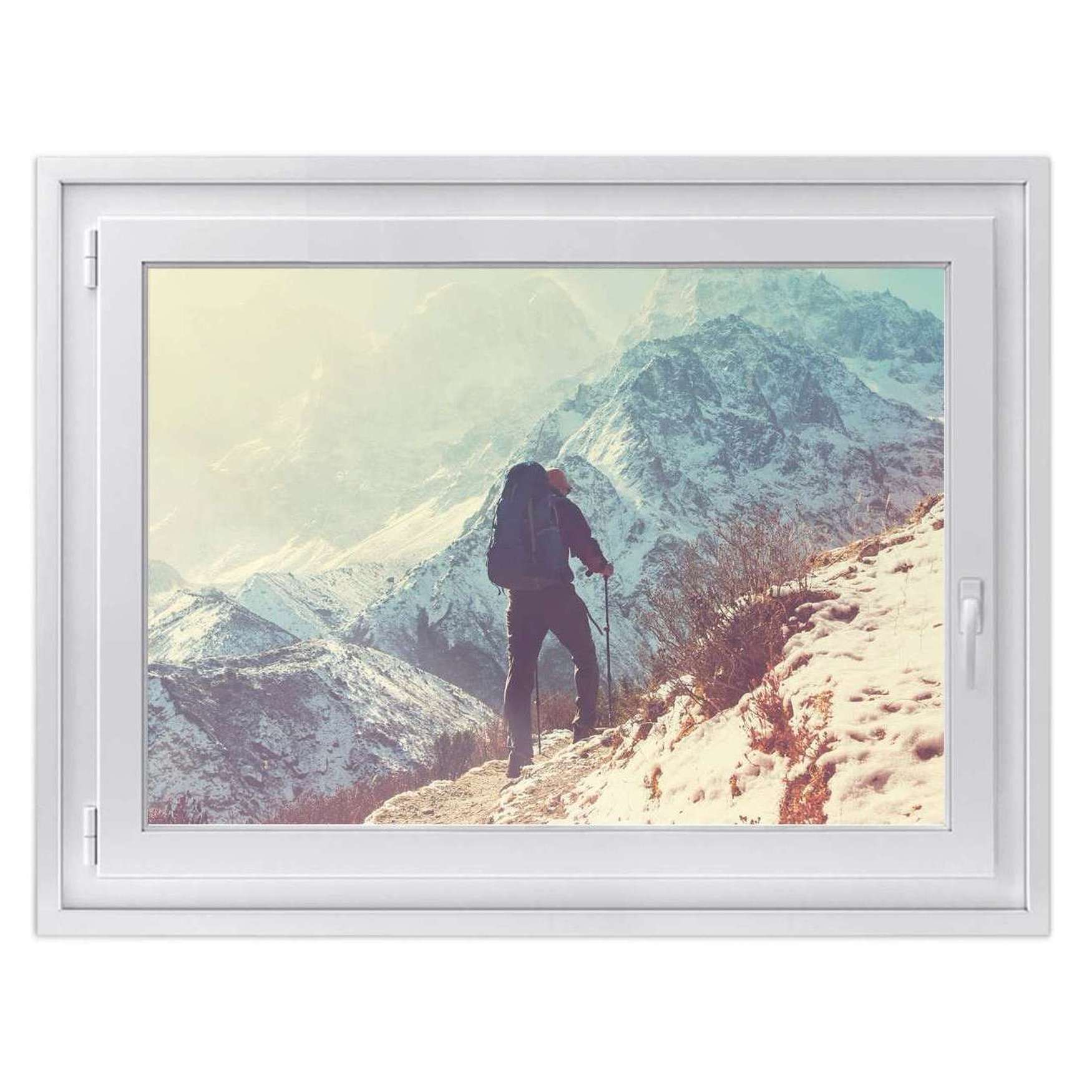 Fensterfolie [quer] - Design: The sky is the limit 120x90 cm von creatisto