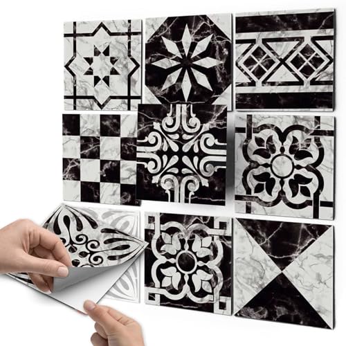 Fliesen Dekoration Klebefliesen - CREATISTO Fliesensticker Vinyl I Fliesen renovieren u. dekorieren Folie Sticker Aufkleber Küchendeko u. Bad Fliesen I 10x10 cm - Marmor Muster - 9 Stück Fliesen Dekoration Klebefliesen - CREATISTO Fliesensticker Vinyl I Fliesen renovieren u. dekorieren Folie Sticker Aufkleber Küchendeko u. Bad Fliesen I 10x10 cm - Marmor Muster - 9 Stück von creatisto