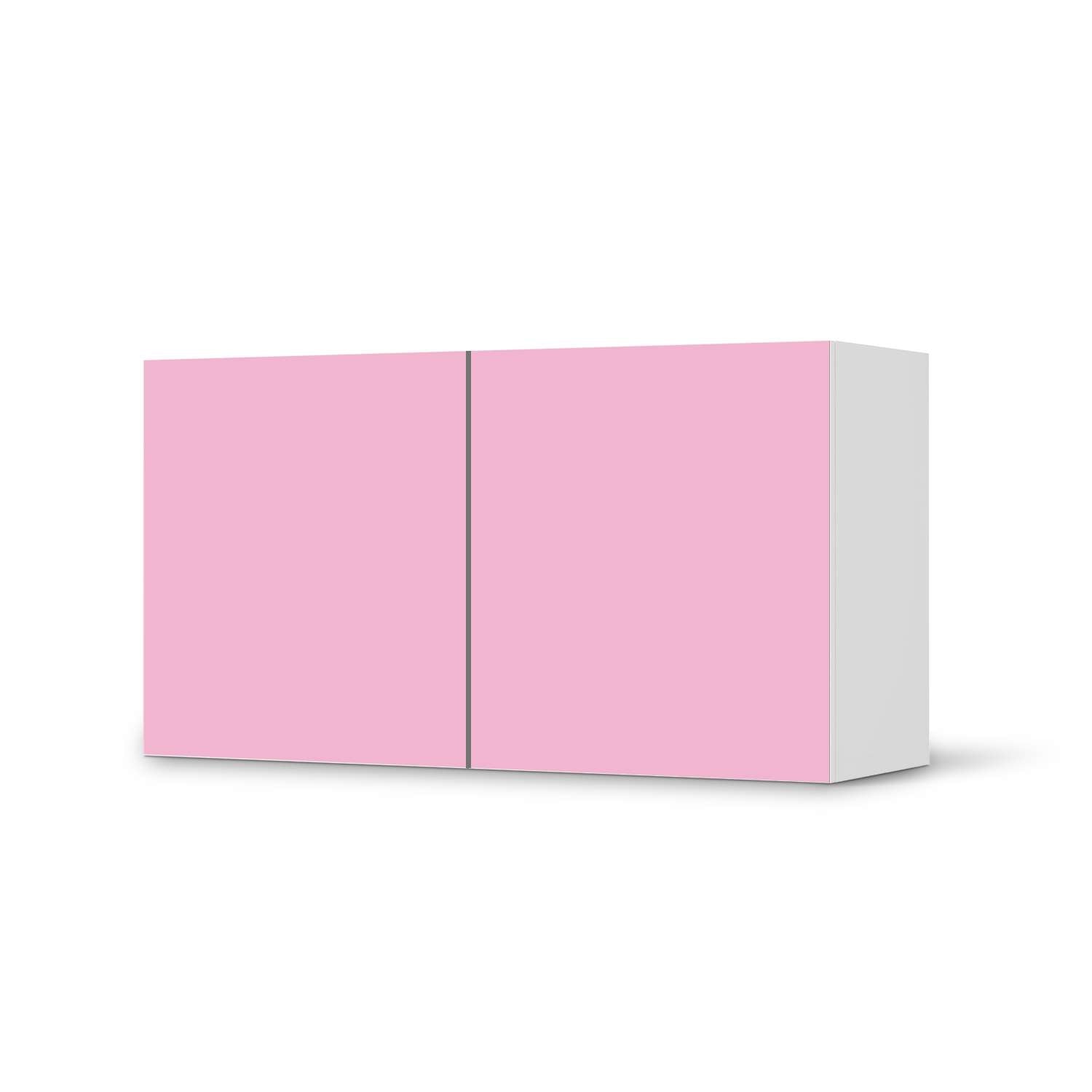 Folie f?r M?bel IKEA Besta Regal 2 T?ren (quer) - Design: Pink Light von creatisto