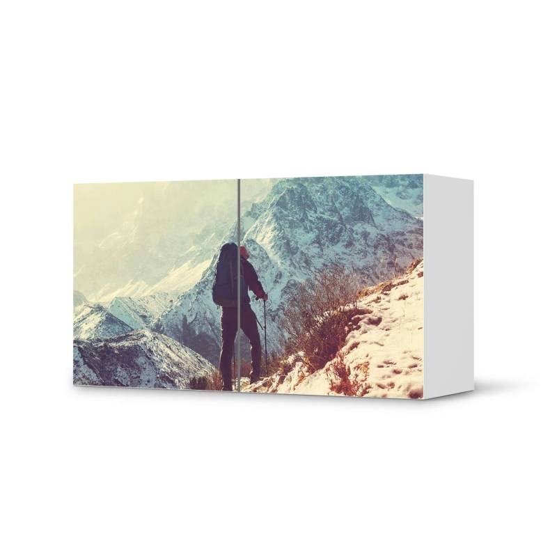 Folie f?r M?bel IKEA Besta Regal 2 T?ren (quer) - Design: The sky is the limit von creatisto